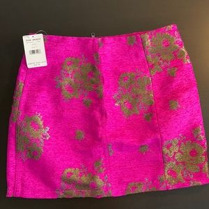 Free People pink skirt